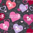 Cherokee Woman's V-Neck Print Top CK703-OGDL - Dog Is Love