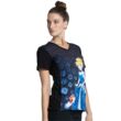 Tooniforms ženska bluza sa uzorkom "Glass Slipper" - TF637-PRSS
