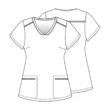 Tooniforms ženska bluza sa uzorkom "Mickey Mouse" -  TF677-MKYR