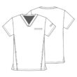 Muška majica s V-izrezom - TF700-CSTQ