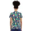 Cherokee Woman's V-Neck Top TF732-SNNF - Woodland Stroll