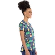 Cherokee Woman's V-Neck Top TF732-SNNF - Woodland Stroll