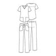 Cherokee ženska set: hlače+bluza - VT503C-TLB