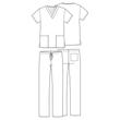 Vital Threads VT526C-ORCW Uniszex Felső és Nadrág Szett - Orchidea
