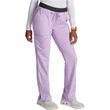Cherokee Woman's Mid Rise Tapered Leg Drawstring Pant WW105-PUFR - Purple Freesia