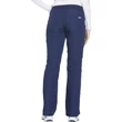 Cherokee Woman's Mid Rise Straight Leg Pull-on Cargo Pant WW210-NAVW - Navy blue