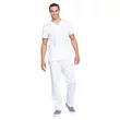 Cherokee Unisex Top and Pant Set WW530C-WHTW - White