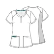 Cherokee Woman's Round Neck Top WW602-WIN - Wine