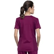 Cherokee Woman's Round Neck Top WW602-WIN - Wine