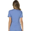 Cherokee Woman's Mock Wrap Top WW610-CIE - Ciel Blue