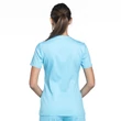Cherokee Woman's Mock Wrap Top WW610-TRQ - Turquoise