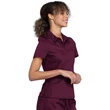 Cherokee Woman's Snap Front Polo WW698-WIN - Wine