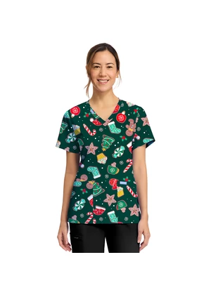 Cherokee CK856-WFSA Karácsonyi női felső - Mintás