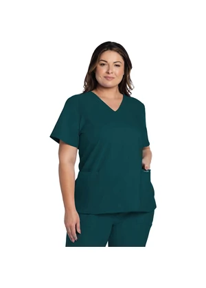 Cherokee Ultra CK953A-CAR Női V-nyakú felső - Karibi kék