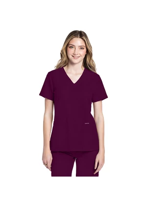 Cherokee Ultra CK953A-WIN Női V-nyakú felső - Vörösbor