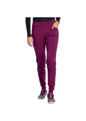 Mid Rise Jogger Pant in Wine