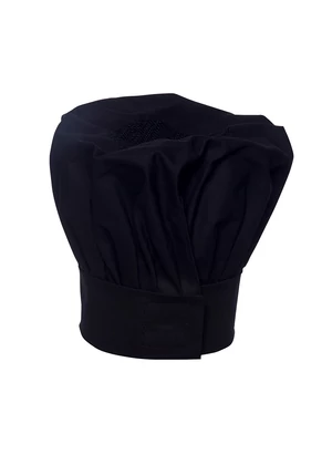 Karlowsky KM16-BLK Uniszex Chef Sapka - Fekete