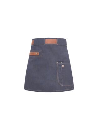 KARLOWSKY Waist Apron Jeans-Style with Leather and Pocket - VS 9-16