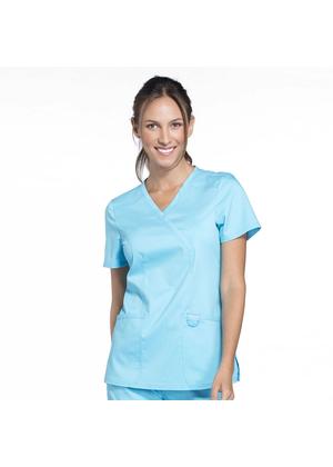 Majica s prešivenim preklopom - WW610-TRQ