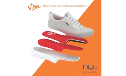 Miért olyan kényelmes a Dian lábbeli?