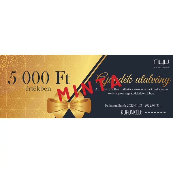 5000 Ft gift voucher
