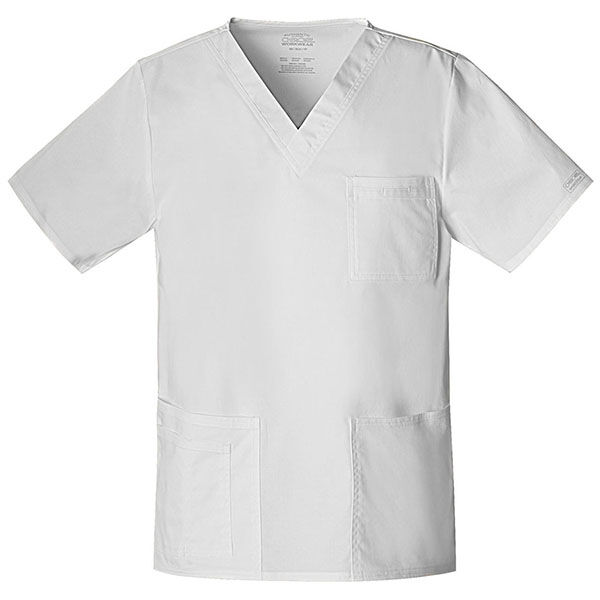 Unisex majica s V-izrezom - 4725-WHTW