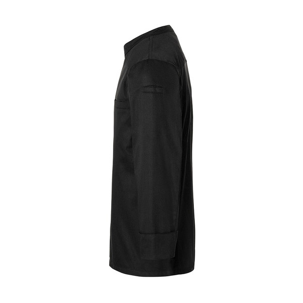 Karlowsky BJM4-BLK Férfi Szakácskabát - Fekete Karlowsky BJM4-BLK Férfi Szakácskabát - Fekete