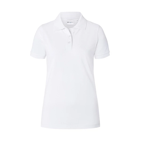 Karlowsky Woman's Workwear Ladies' Polo Shirt with Collar KAR BPF3-WHT - White