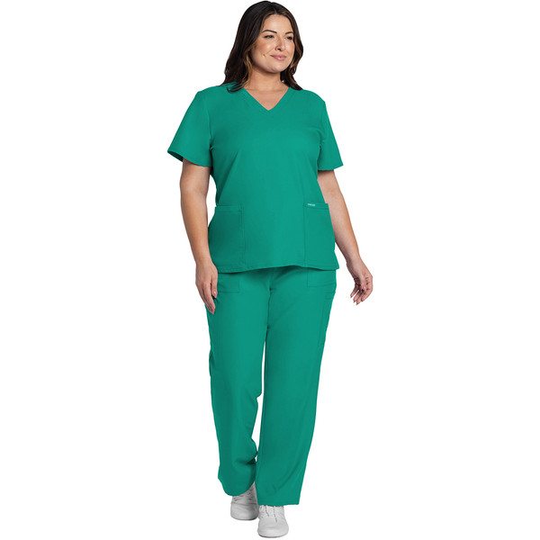 Cherokee Ultra CK953A-TLB Női V-nyakú felső - Zöldeskék