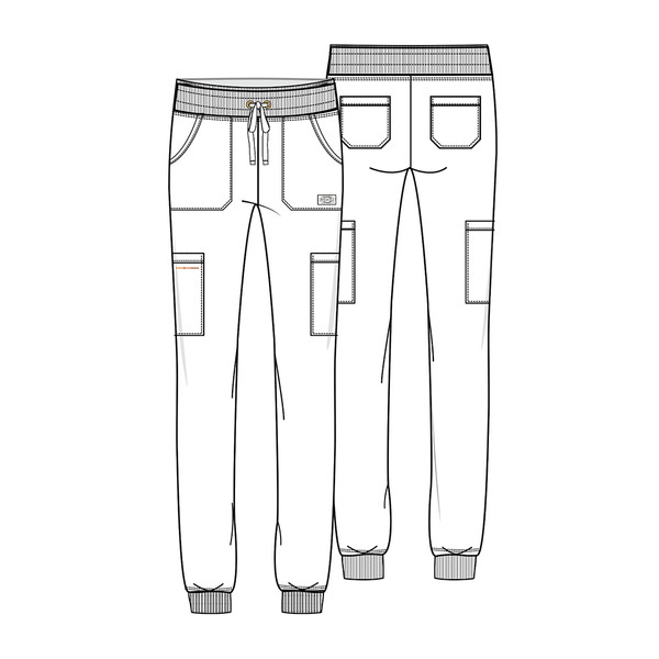 Dickies DK065-WTPS Női Nadrág - Fehér Dickies DK065-WTPS Női Nadrág - Fehér