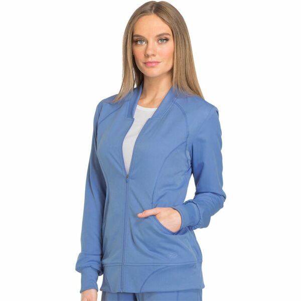 Dickies ženska bluza dugih rukava sa zatvaračem plava - DK330-CIE