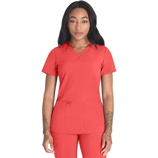 Dickies DK615-RACO Női Felső - Korall