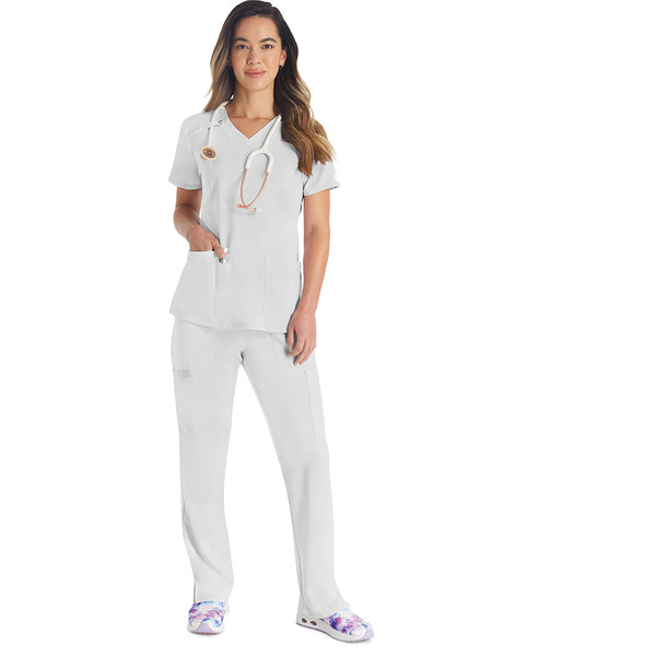 Dickies DK615-WTPS Női Felső - Fehér