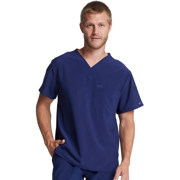 Dickies DK635-NYPS Férfi V-nyakú felső - Tengerészkék