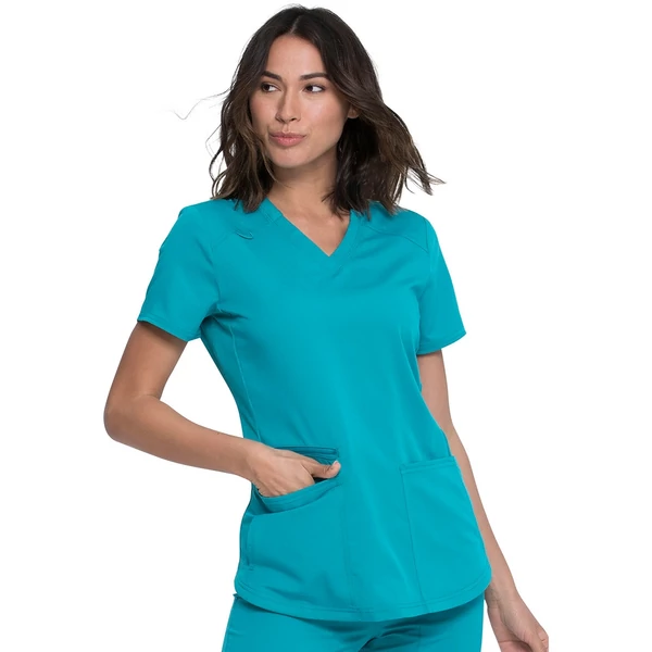 Dickies DK875-TLB Női Felső - Zöldeskék