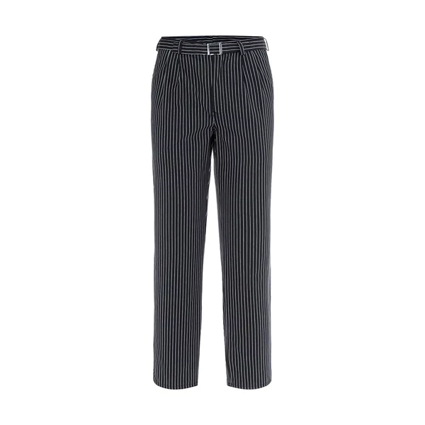 Karlowsky Workwear Men's Chef Trousers Checked KAR HM4-BLK - Black