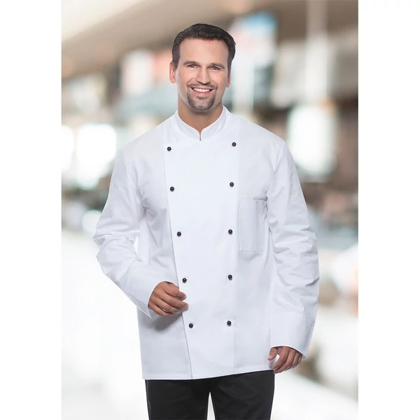 Karlowsky Men's Chef Jacket Thomas KAR JM8-WHT - White
