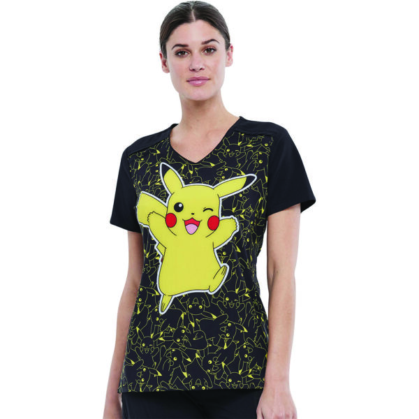 Tooniforms Majica s V-izrezom "Pikachu" - TF639-PMPZ