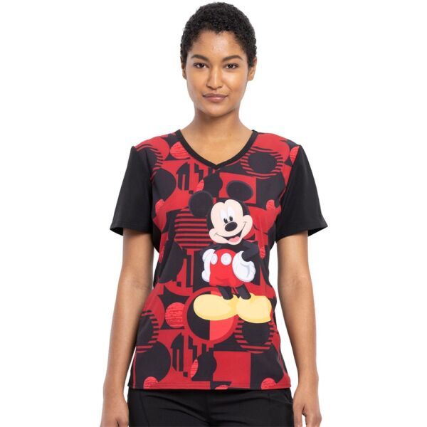 Tooniforms ženska bluza s uzorkom "Mickey Mouse" -  TF677-MKYR