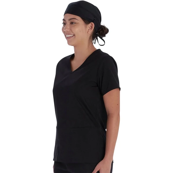 Vital Threads Unisex Scrubs Hat VT520-BLK-OS - Black