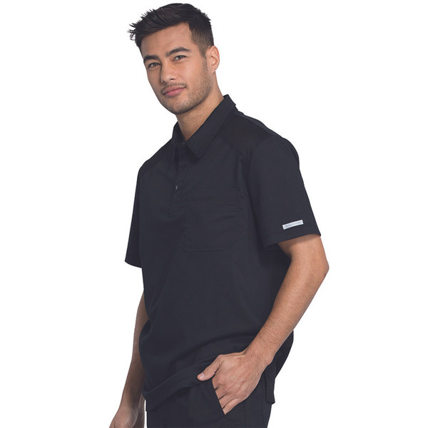 Cherokee WW615-BLK Férfi Galléros Felső - Fekete Cherokee WW615-BLK Férfi Galléros Felső - Fekete